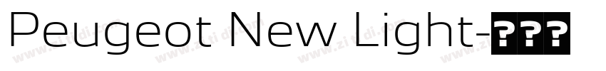 Peugeot New Light字体转换 Peugeot New Light字体转换